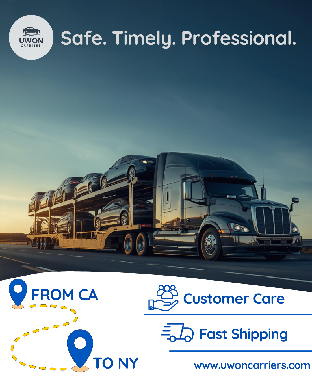 California to New York Car Shipping